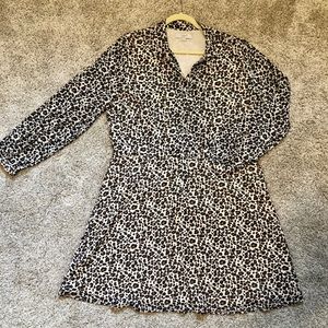 Loft leopard print dress